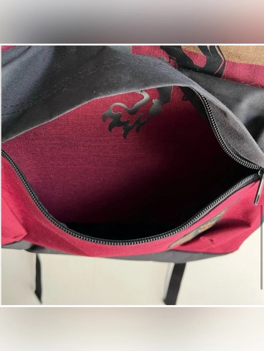 Gryffindor Harry Potter Color Block Backpack Red School Travel
